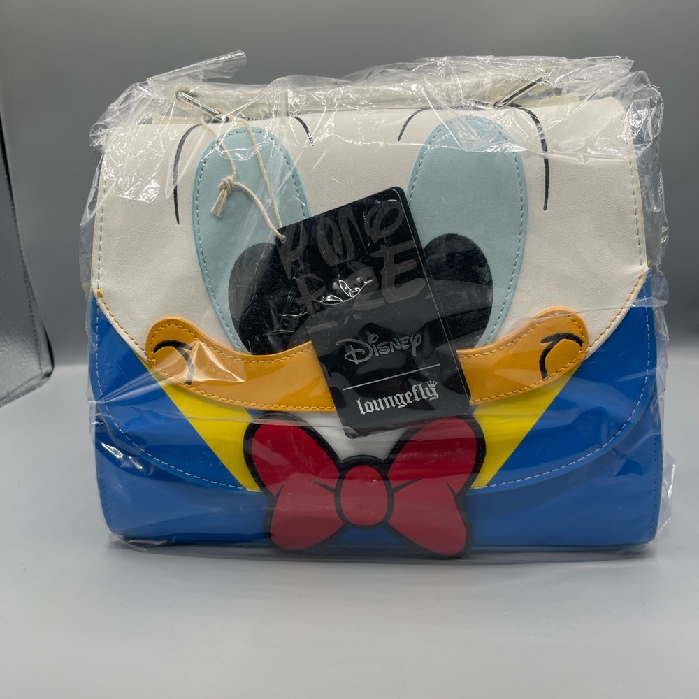 Loungefly Disney Donald Duck Mini Bag - Blue, White, Red, Yellow